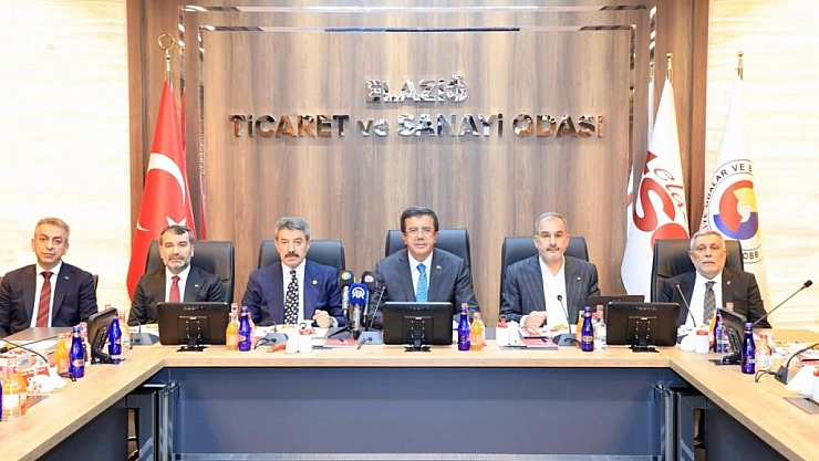 Zeybekçi, Elazığ TSO'yu ziyaret etti