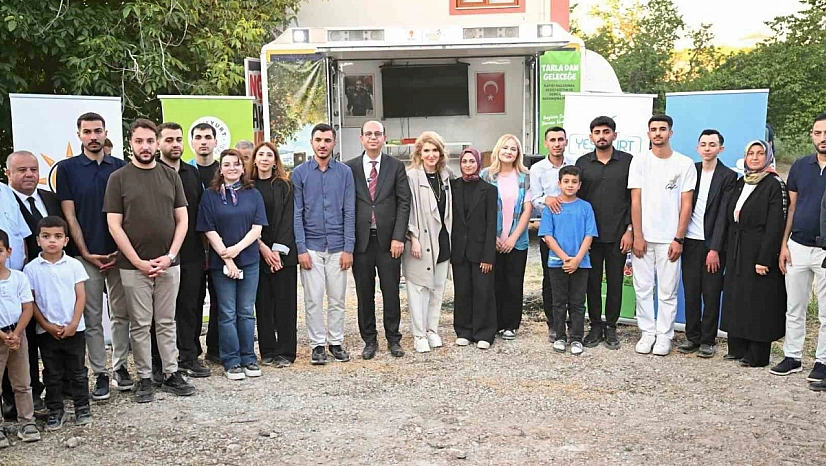 Malatya'da örnek proje: Kayısı bahçeleri okul oldu…