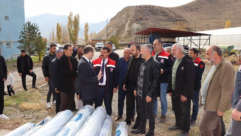 18 çiftçiye yüzde 50 hibe desteği