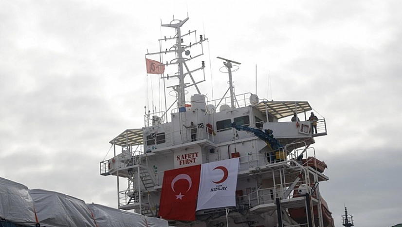 20. 'İyilik Gemisi' Gazze için yola çıktı