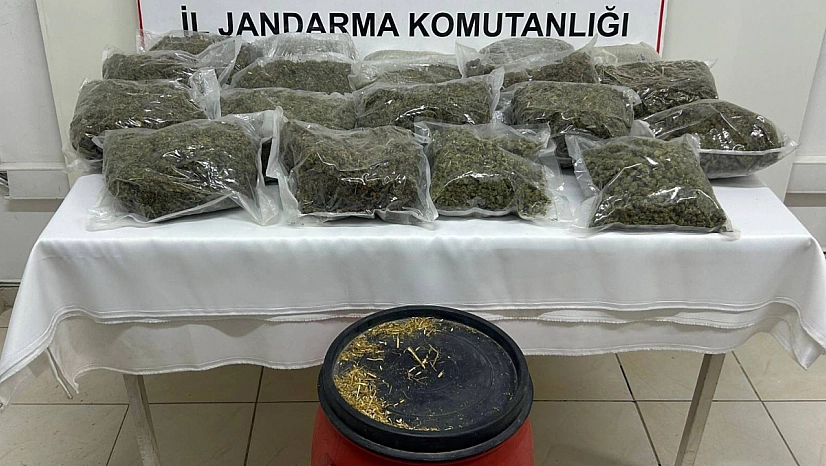 21 kilo uyuşturucu madde ele geçirildi