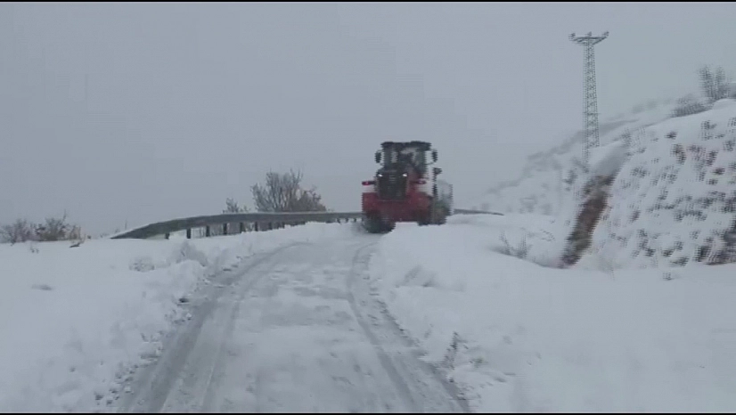 35 köy yolu ulaşıma açıldı