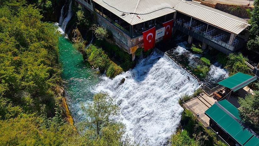 400 bin ziyaretçi ağırlayan Çırçır Şelalesi