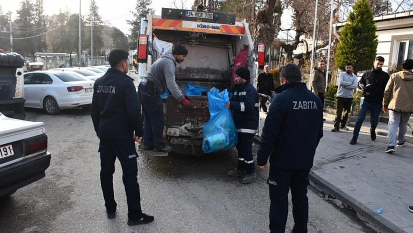 5 ton bozuk ürün imha edildi