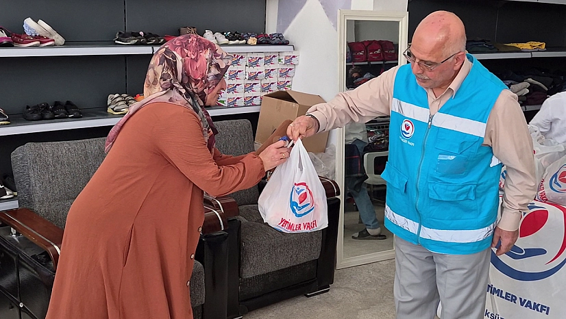 80 yetim aileye okul öncesi anlamlı destek