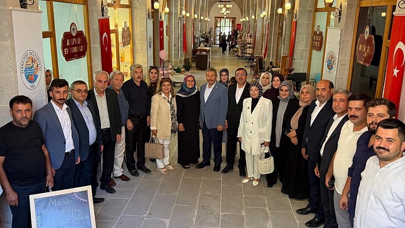 AK Parti heyeti Darende'de kadın girişimcilerle buluştu