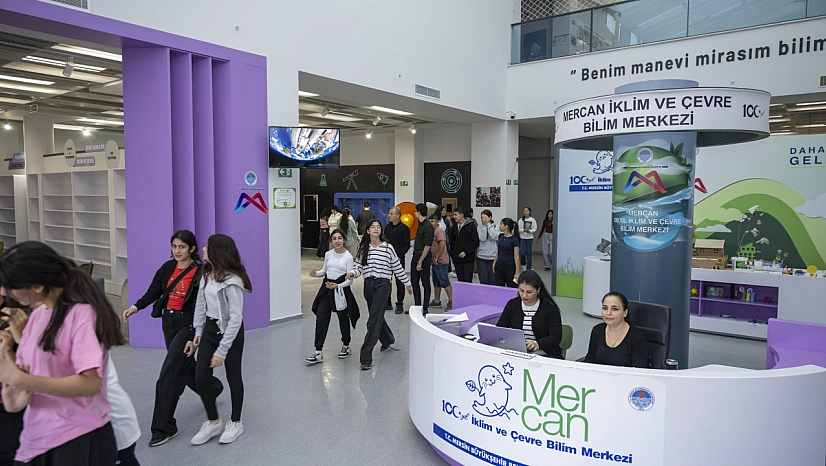 Ara tatilin gözdesi Mercan Bilim Merkezi oldu