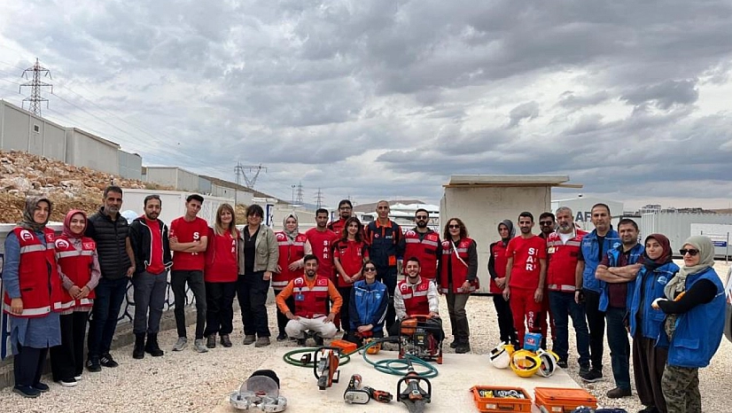 Arama kurtarma eğitimleri devam ediyor