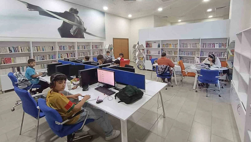 Arguvan'da gençler için 7/24 kesintisiz kütüphane hizmeti