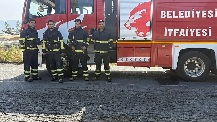 Askeri personele yangın eğitimi