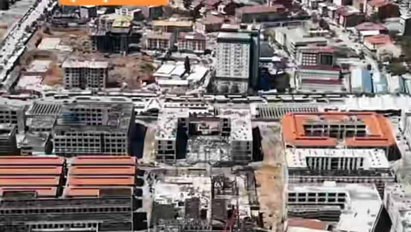 Bakan Kurum, dron görüntülerini paylaştı...! İşte Bakırcılar Çarşısı'nın son hali...