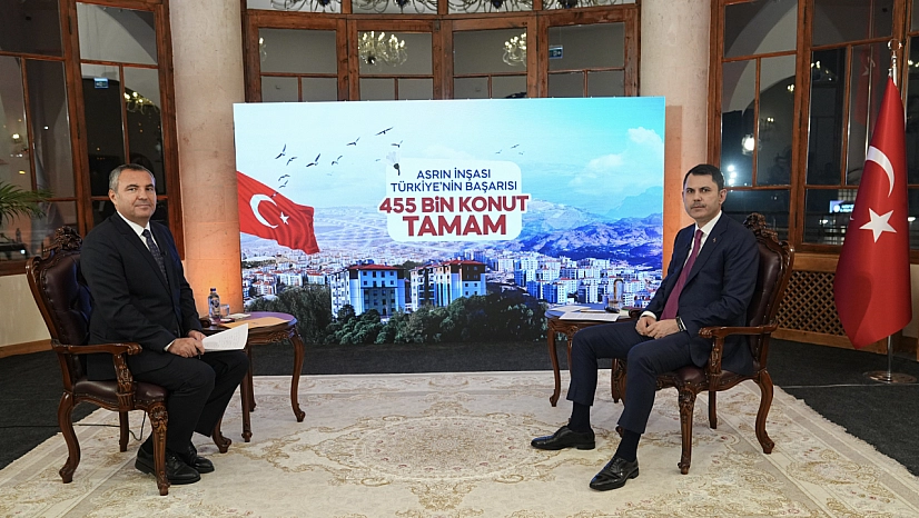 Bakan Kurum, tamamlanan asrın inşa seferberliğini anlattı