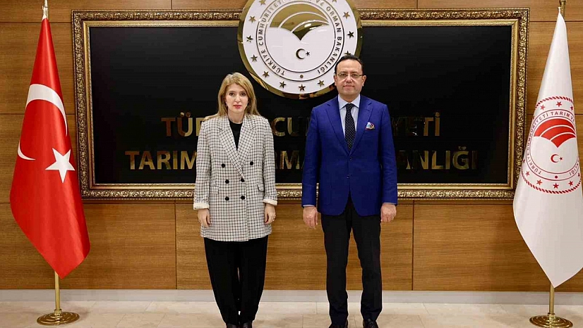 Bakan Yardımcısı Gizligider ile görüşen Ölmeztoprak, üreticinin taleplerini iletti