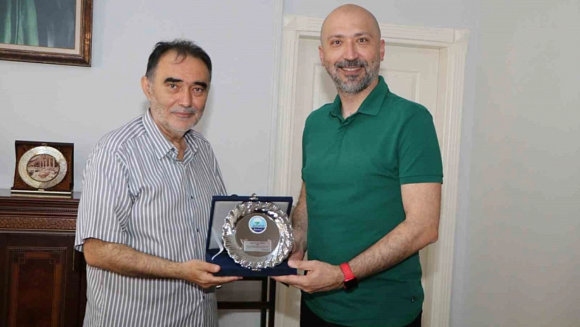 Başkan Arıkan, Müftü Doğru ile görüştü