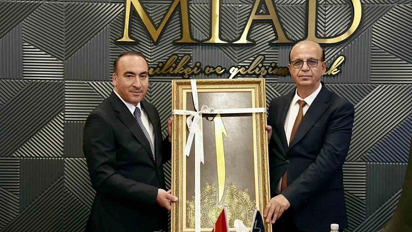 İlhan Geçit, MİAD Malatya Şubesi'ni ziyaret etti