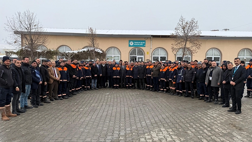 Başkan Geçit'ten kış mesaisindeki personele teşekkür etti