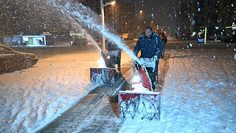 Başkan Geçit yalnız bırakmadı