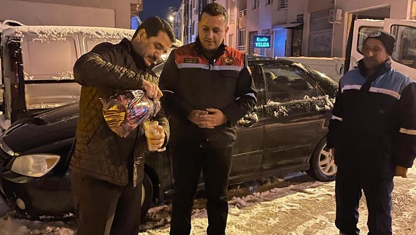 Başkanı Taşkın sahada gece gündüz mesai yapıyor