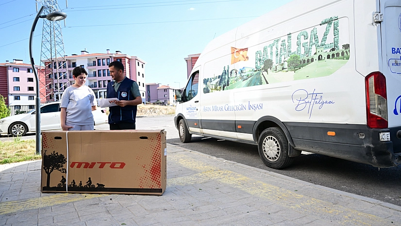 Battalgazi Belediyesi'nden çocuklara sürpriz