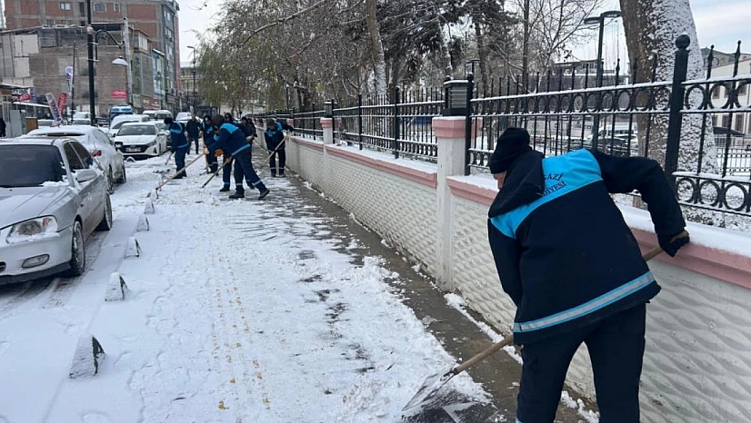 Battalgazi'de ekipler aralıksız çalışıyor