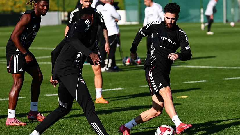 Beşiktaş, Gaziantep FK maçı hazırlıklarını sürdürdü