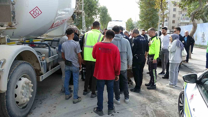 Malatya'da Korkunç Kaza: Beton Mikseri Yayaya Çarptı