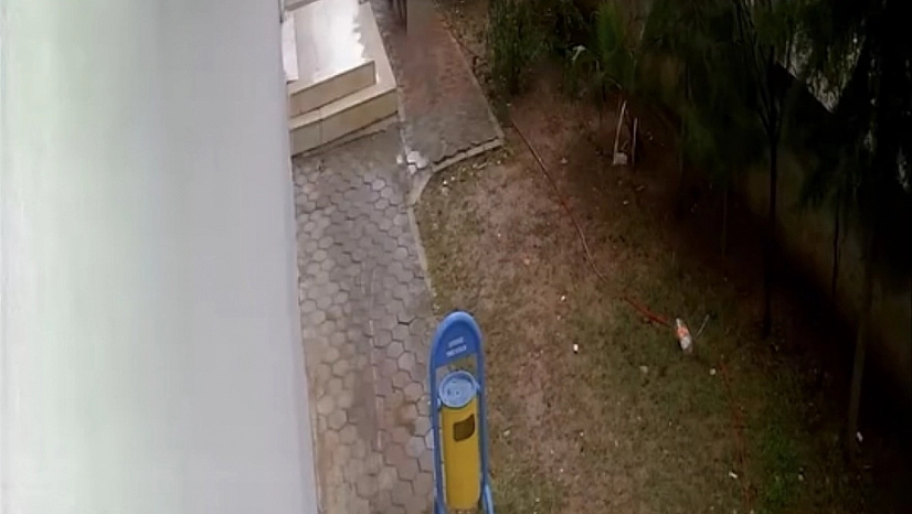 Bisiklet hırsızlığı kamerada