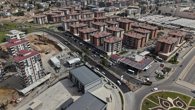 Bulvar baştan sona asfaltlanıyor