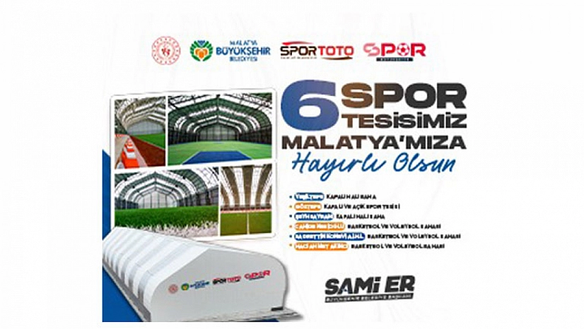 Büyükşehir 6 spor tesisi