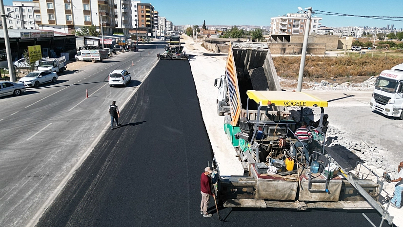 Büyükşehir Belediyesi'nden yol genişleteme çalışması