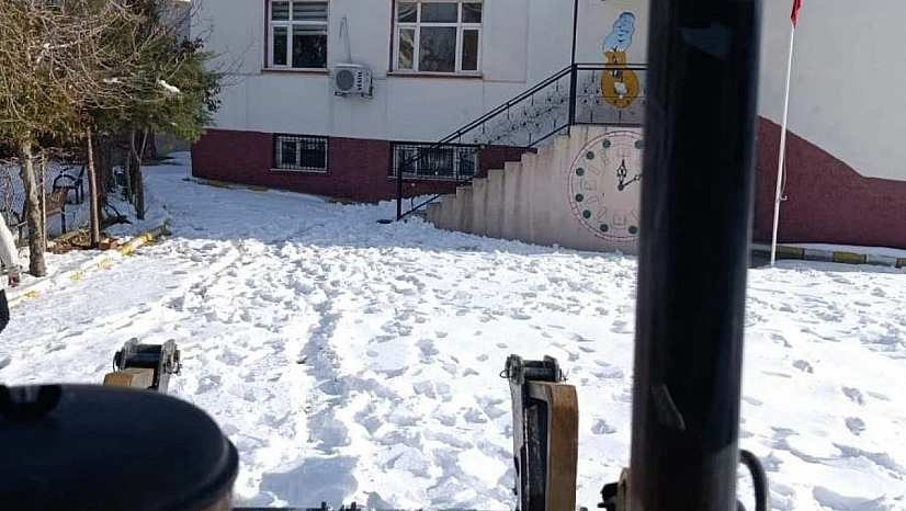 Çermik'te okullar eğitime hazırlandı