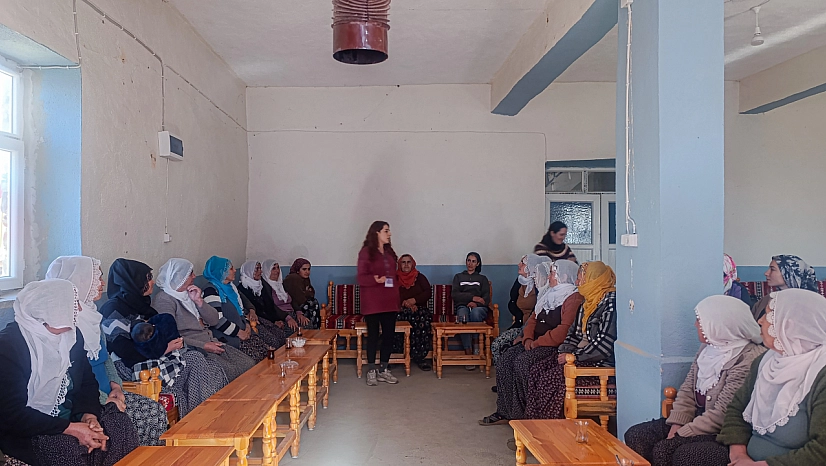 Çüngüş'te toplumsal cinsiyet eşitliği çalışması