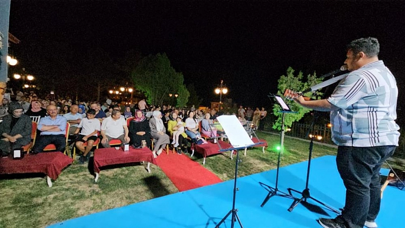 Darende'de sanat akşamları yoğun ilgi görüyor