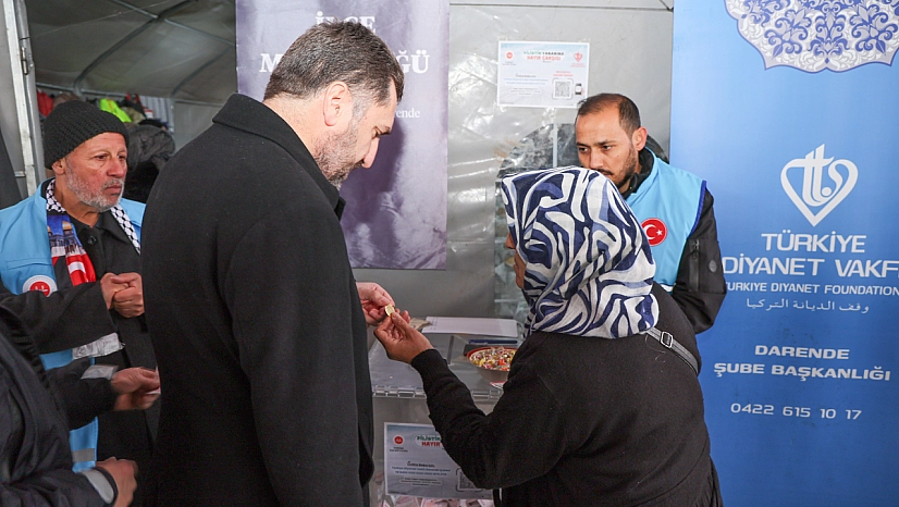 Darende'den Filistin'e 1,6 milyon liralık destek