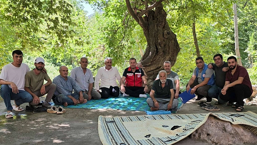 Dicle'de çiftçilere yerinde bilgilendirme