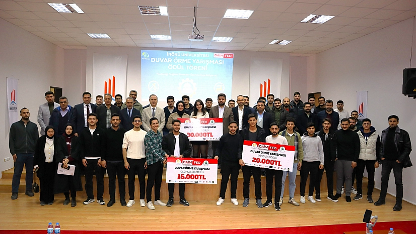 Duvar Örme Yarışmasında ödüller sahiplerini buldu