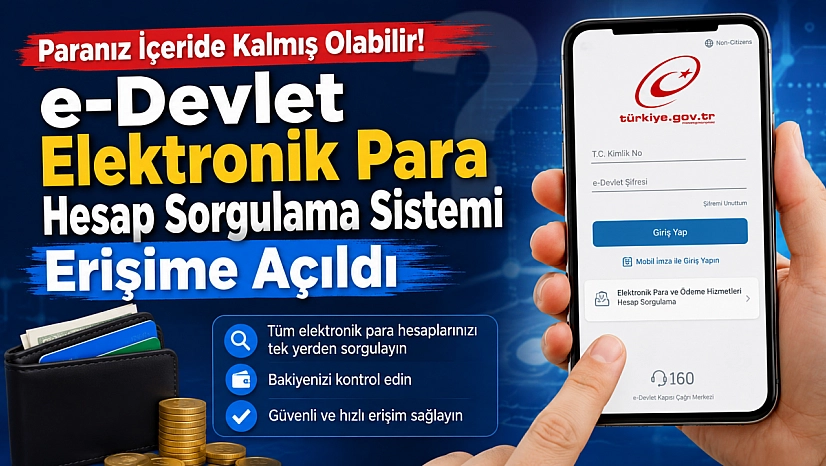 e-Devlet unutulan para sorgulama ekranı açıldı! Dijital cüzdanlarda paranızı unutmuş olabilirsiniz
