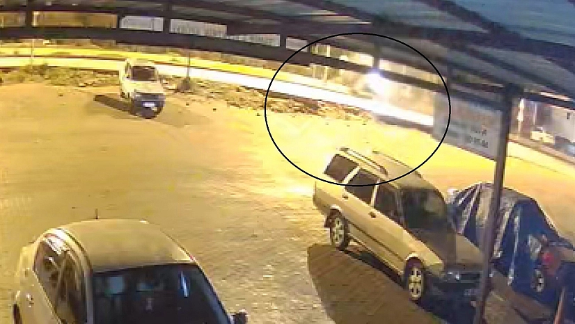 Ece bebeğin can verdiği kaza güvenlik kamerasında