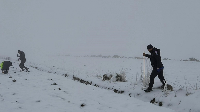 Ekipler kayıp kadını bulmak için seferber oldu