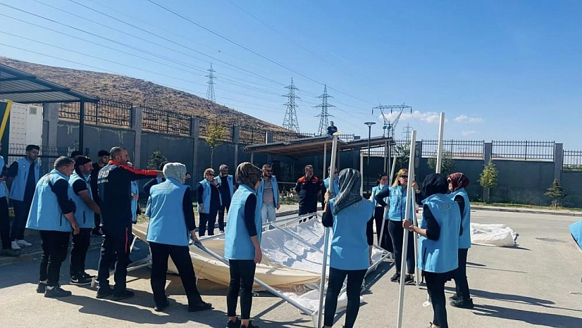 EKUT Ekibine afet hazırlık eğitimi verildi