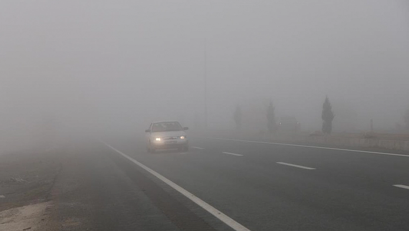 Elazığ'da sis etkili oldu
