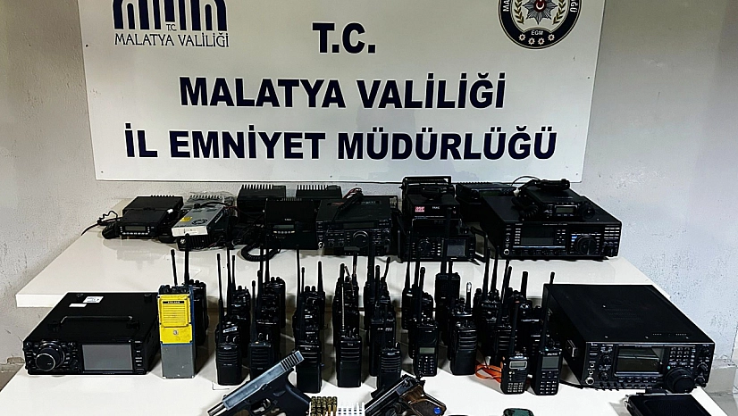 Ellerinde telsizle dolaşıyorlardı: Malatya'da sahte polislere operasyon…