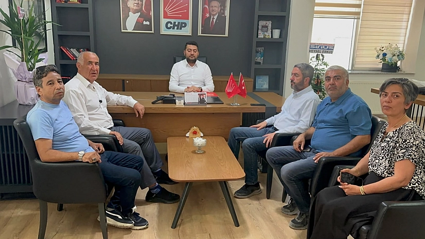 Eski yöneticilerden yeni başkana ziyaret!