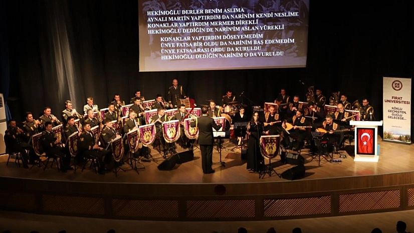 FÜ'de bando konseri mest etti