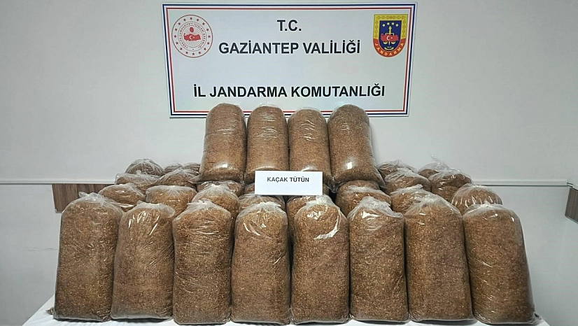 Gaziantep'te kaçakçılık operasyonu