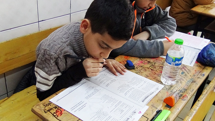 Gazzeli kardeşler Malatya'da yarıştı! Gazze'yi unutmadılar