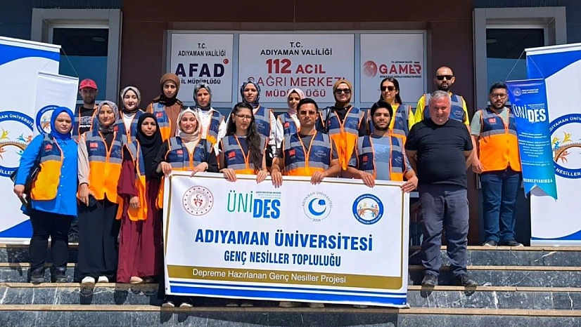 Gençler afet bilinci kazanıyor