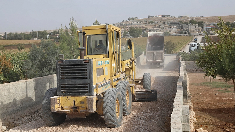 Haliliye'deki 3 mahallenin yolları yenileniyor