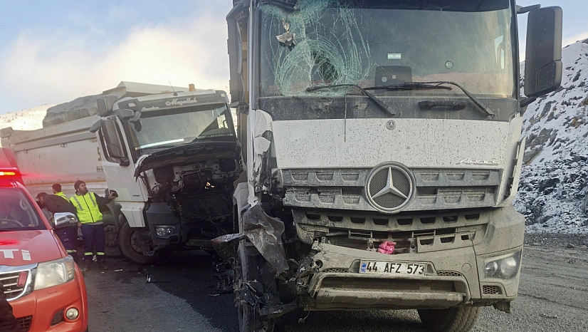 Hekimhan ve Yazıhan'da kaza: 2 yaralı