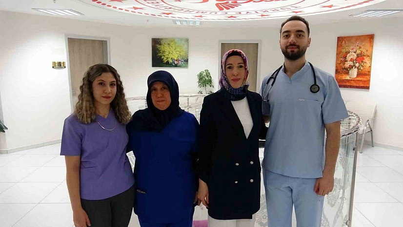 Malatya'da kuşak buluşması: Hemşire annelerin doktor çocukları